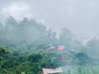 Salah satu lokasi tambang emas paku yang menjadi sumber emas di wilayah Bolmong Utara (keterangan foto: diabadikan salah satu penambang di media sosial)