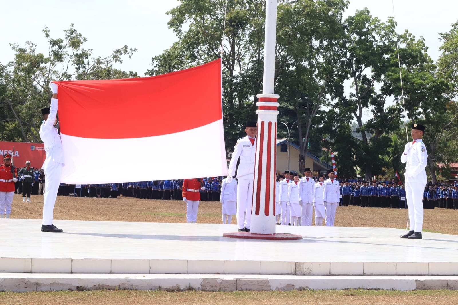 Suasana peringatan Hari Kemerdekaan Republik Indonesia (RI) (doc/ist)
